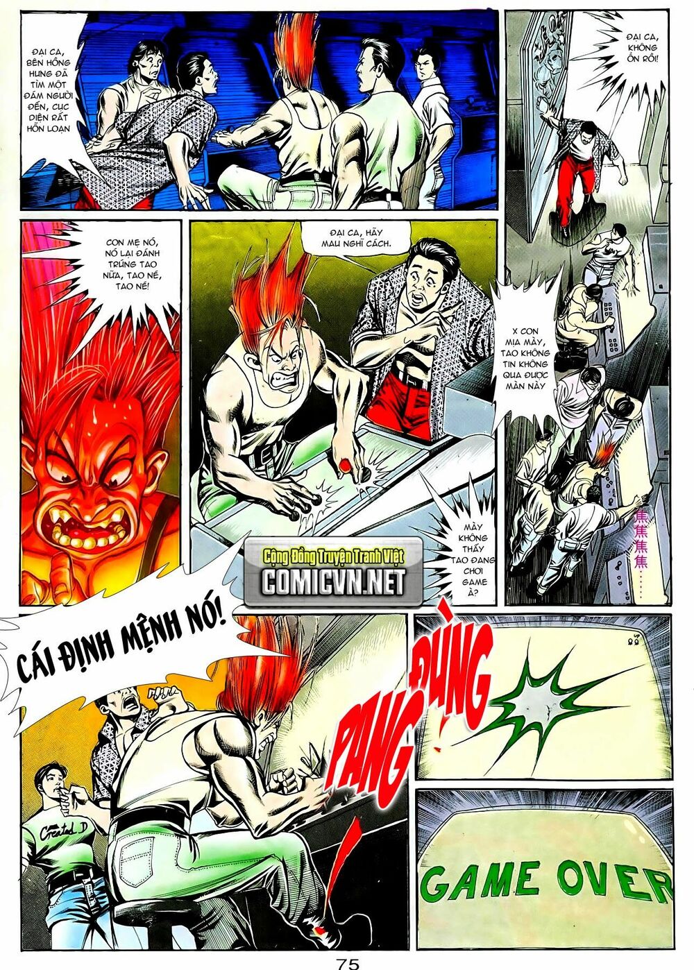 Người Trong Giang Hồ: Chapter 75: Đào vong thành công