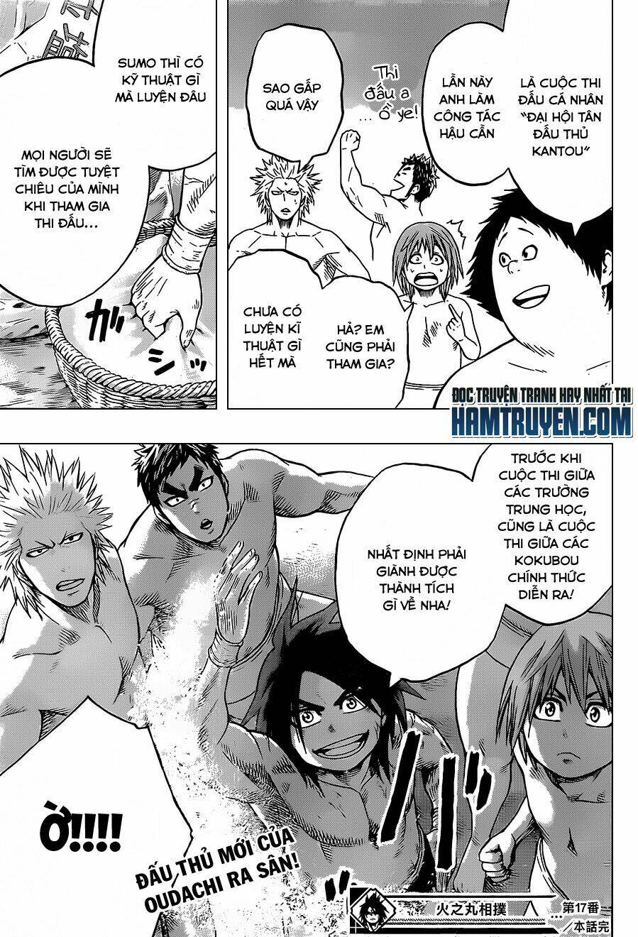 Hinomaru Zumou: Chapter 17