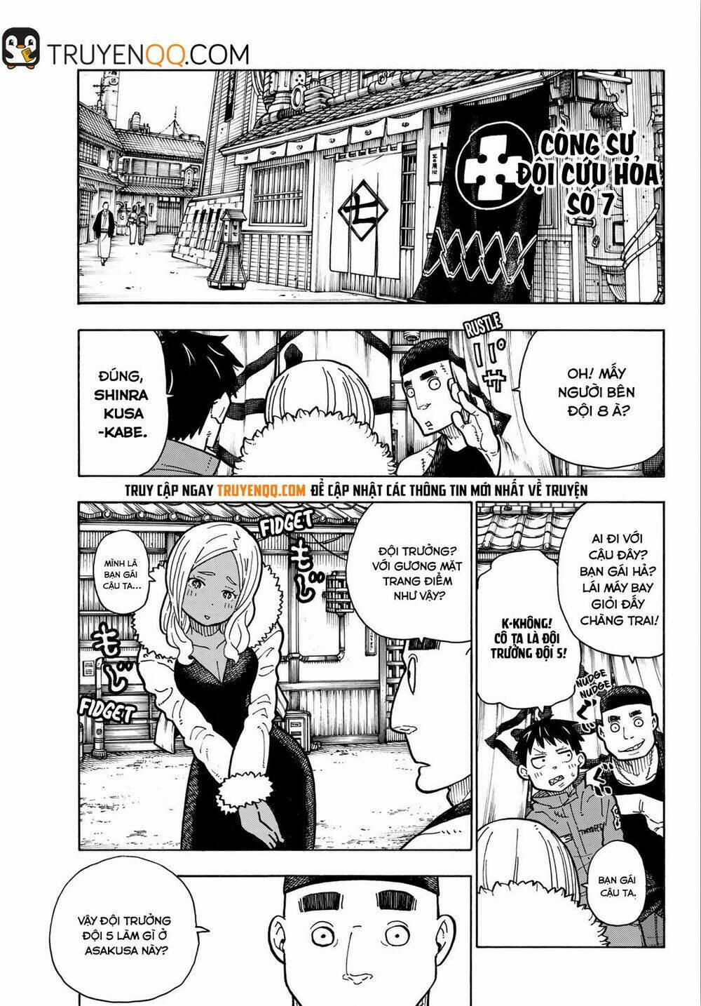 Biệt Đội Lính Cứu Hỏa: Chapter 167