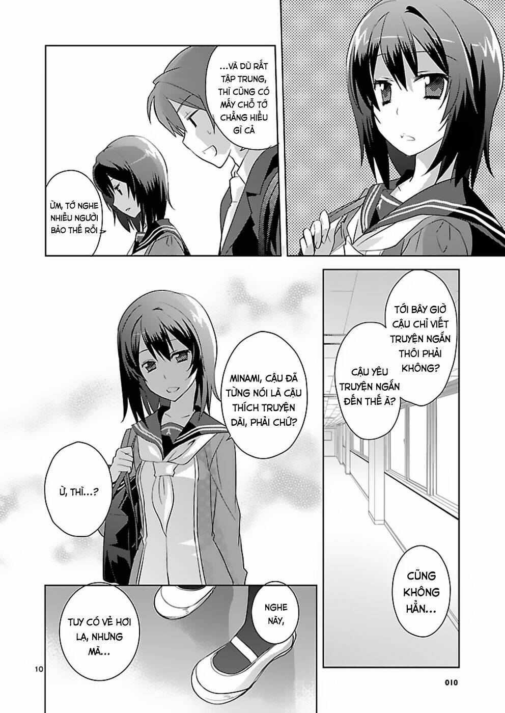 Shinonome Yuuko Wa Tanpen Shousetsu O Aishite Iru: Chapter 4