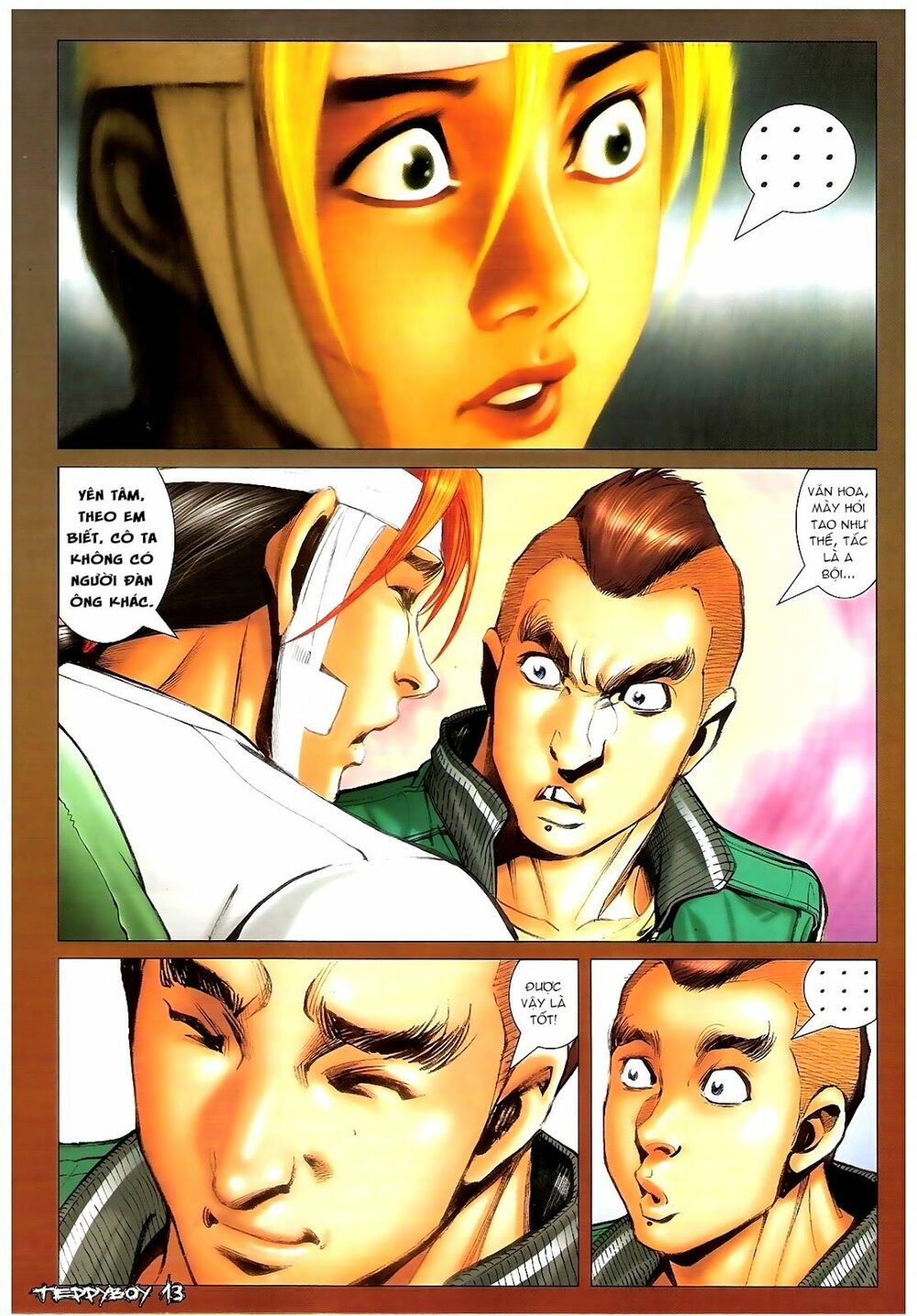 Người Trong Giang Hồ: Chapter 1379: Điền Bân vs Trụ Ca