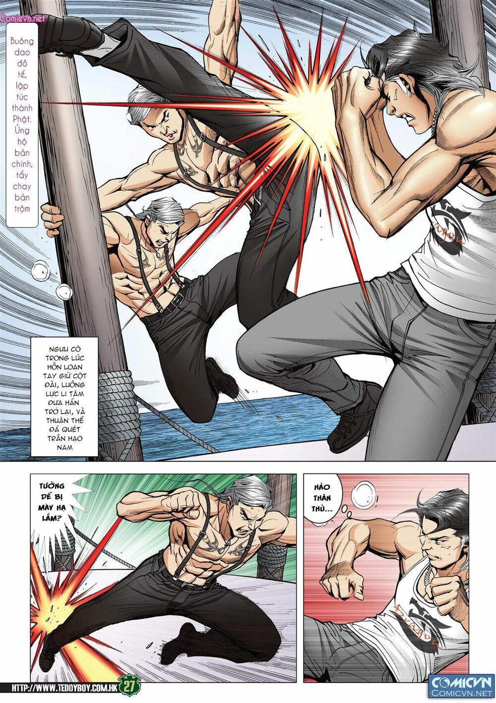 Người Trong Giang Hồ: Chapter 2133: Trần Hạo Nam vs Ngưu Cô 2