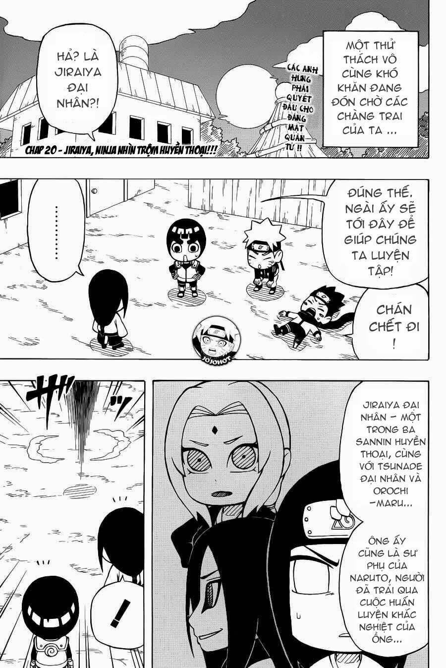 Cửu Vĩ Hồ Ly Ngoại Truyện Rock Lee: Chapter 20