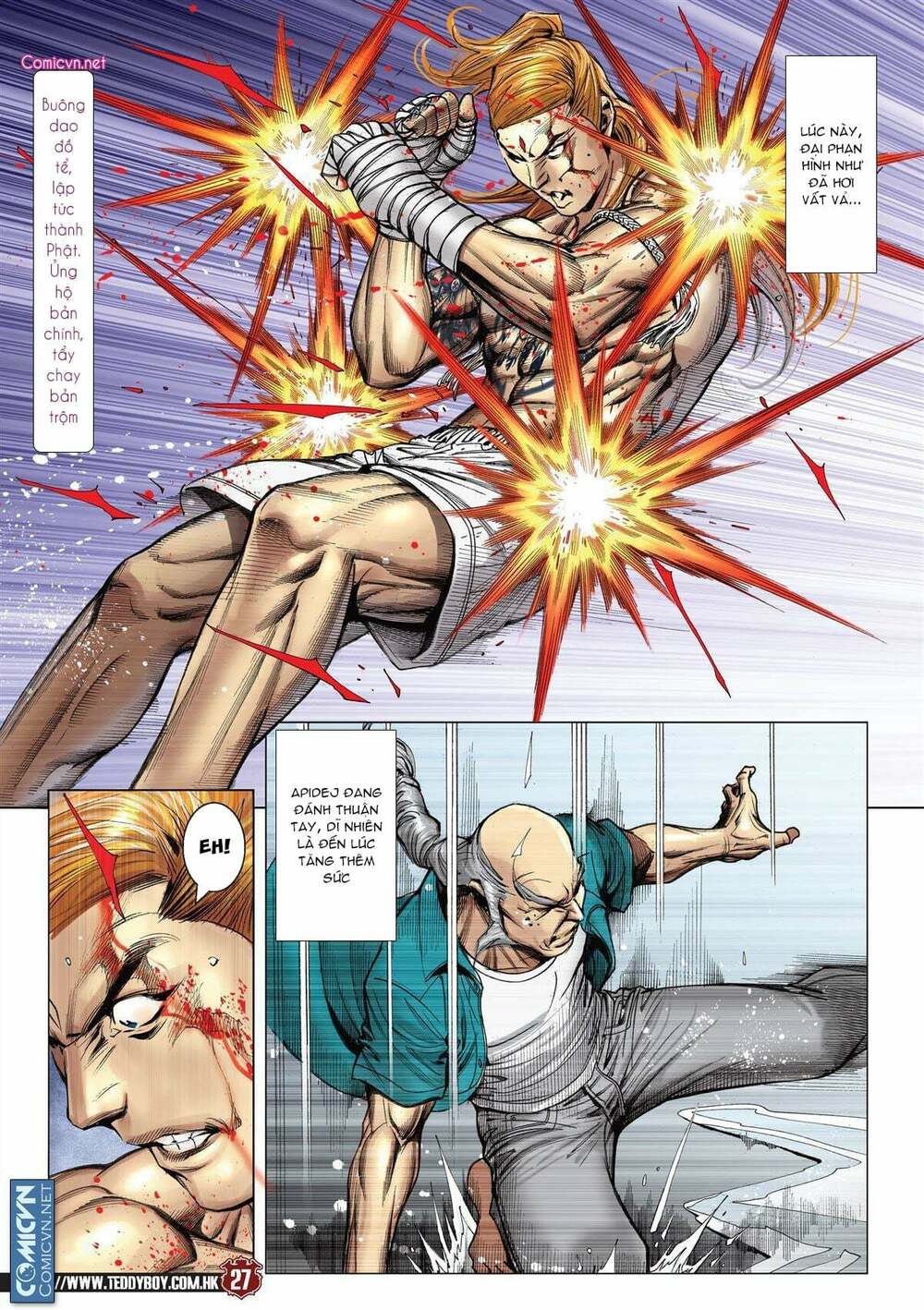 Người Trong Giang Hồ: Chapter 2164: Đại Phạn vs Apidej 2