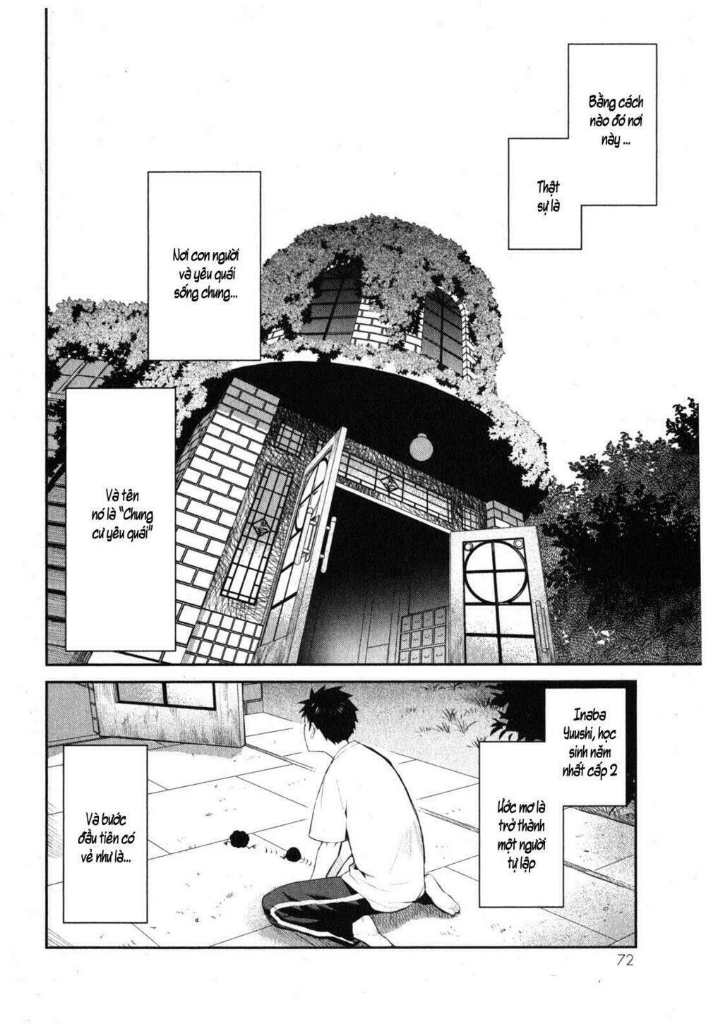 Youkai Apartment No Yuuga Na Nichijou: Chapter 1