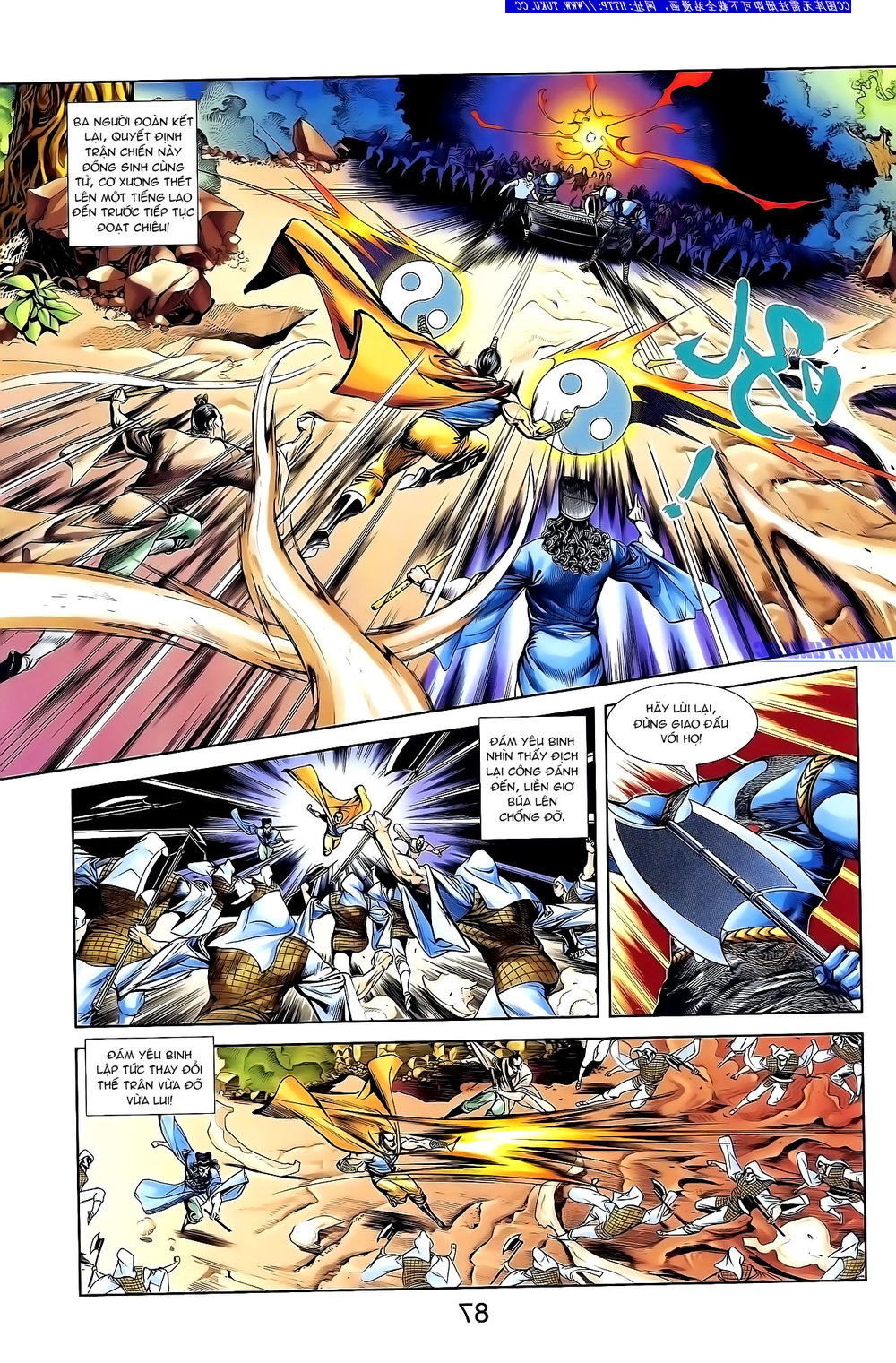Thiên Tử Truyền Kỳ 1: Chapter 135