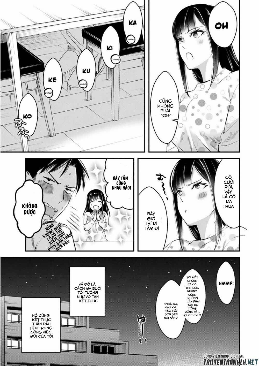 Tsuki 50-Man Moratte Mo Ikigai No Nai Tonari No Onee-San Ni 30-Man De Yatowarete 'Okaeri' Tte Iu: Chapter 2