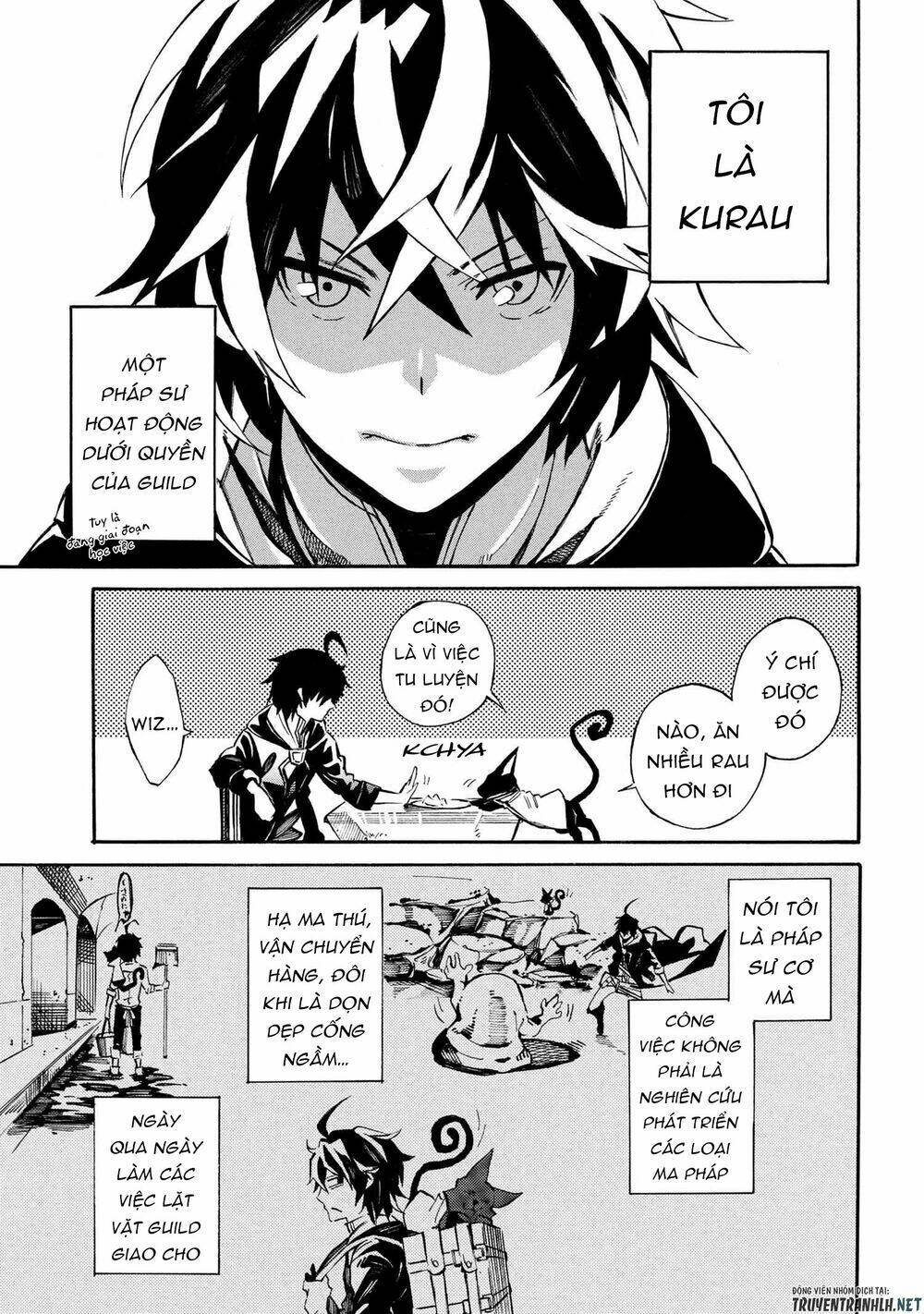 Mahou Tsukai To Kuroneko No Wiz Chronicle: Tasogare Mareless Ii: Chapter 1