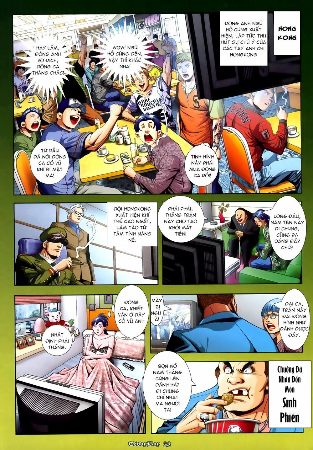 Người Trong Giang Hồ: Chapter 919: Một mình gánh vác