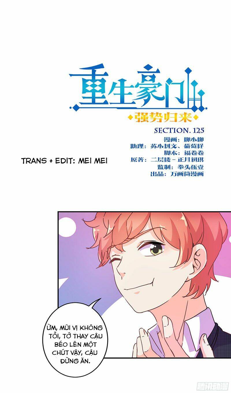 Trọng Sinh Chi Hao Môn Cường Thế Quy Lai: Chapter 125