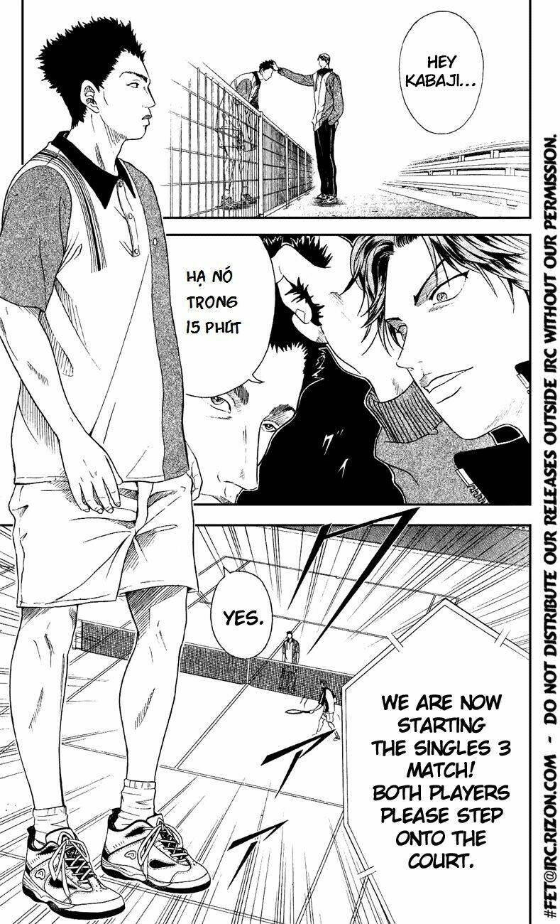 Hoàng Tử Tennis: Chapter 135
