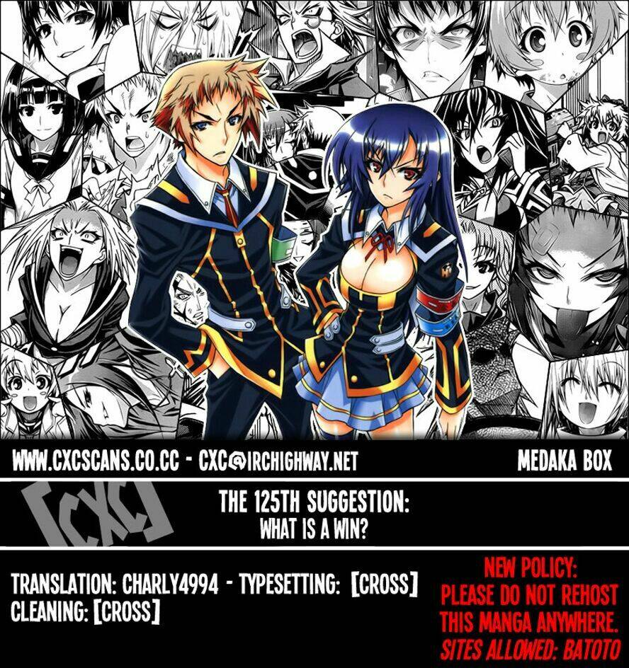 Medaka Box: Chapter 125