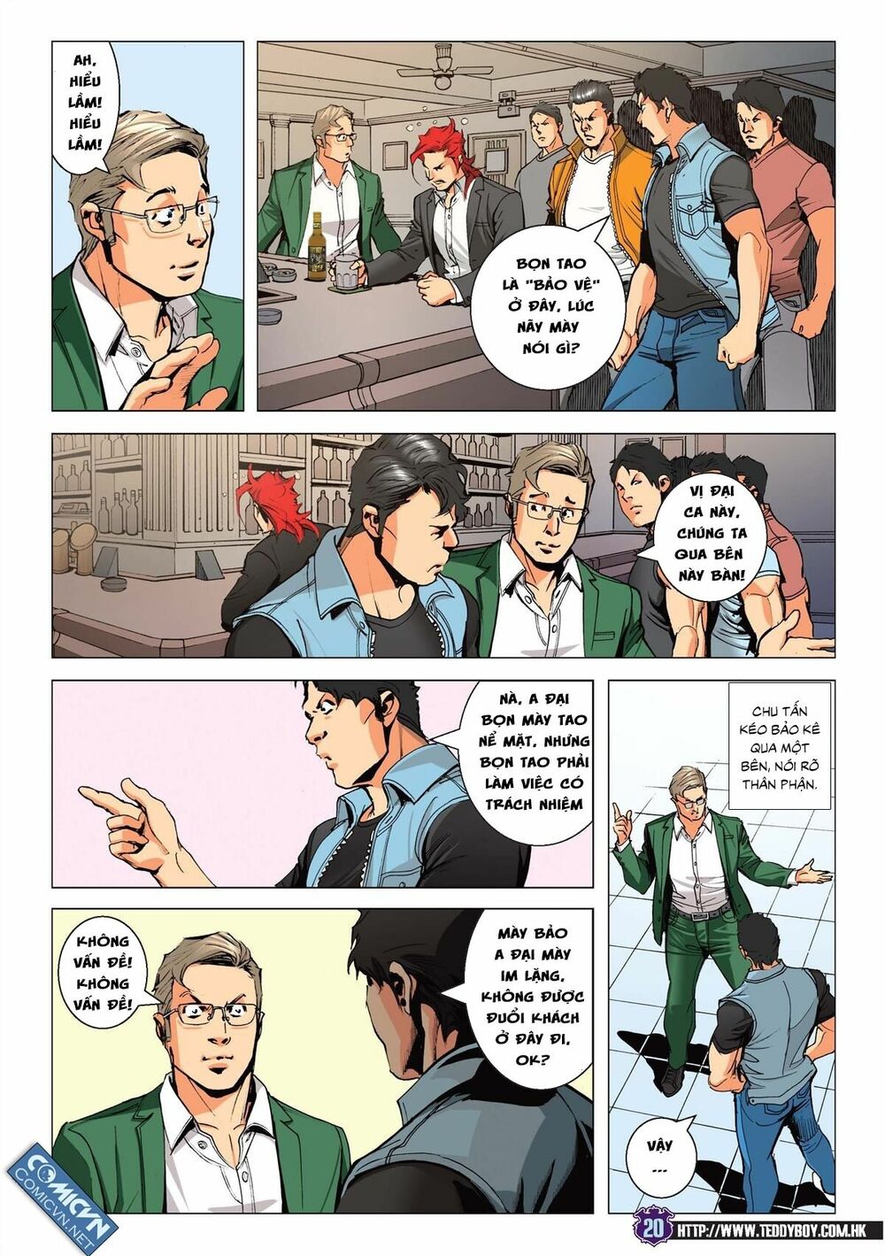 Người Trong Giang Hồ: Chapter 2221: Chơi khô máu
