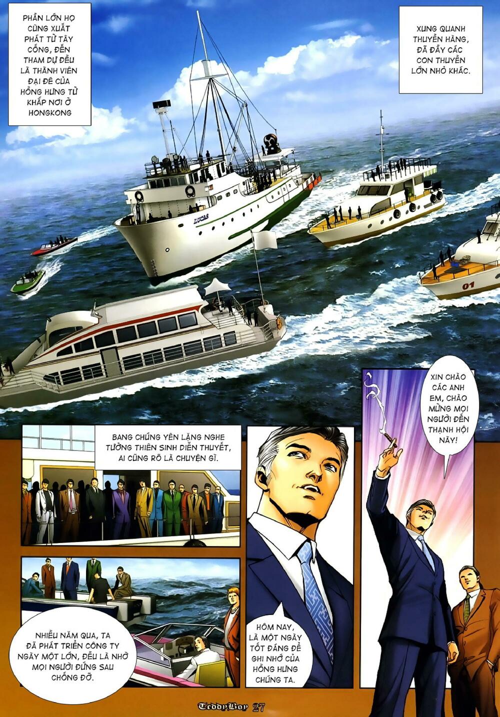 Người Trong Giang Hồ: Chapter 1000: Long đầu Hồng Hưng Trần Hạo Nam
