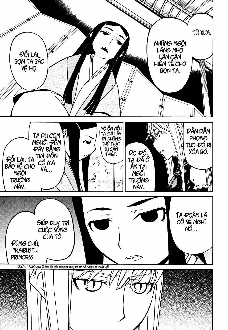 Kaibutsu Oujo: Chapter 30