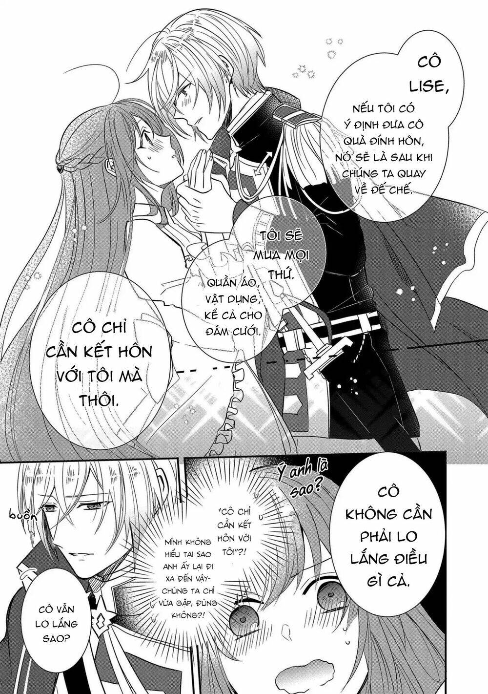 Đế Chế Hi Vọng Được Đính Hôn Với Nữ Quan: Chapter 2
