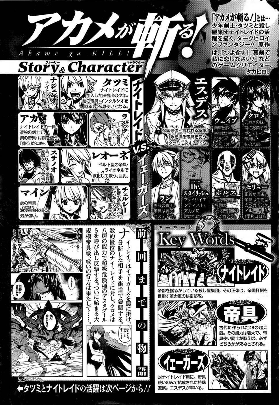 Akame Ga Kiru: Chapter 30