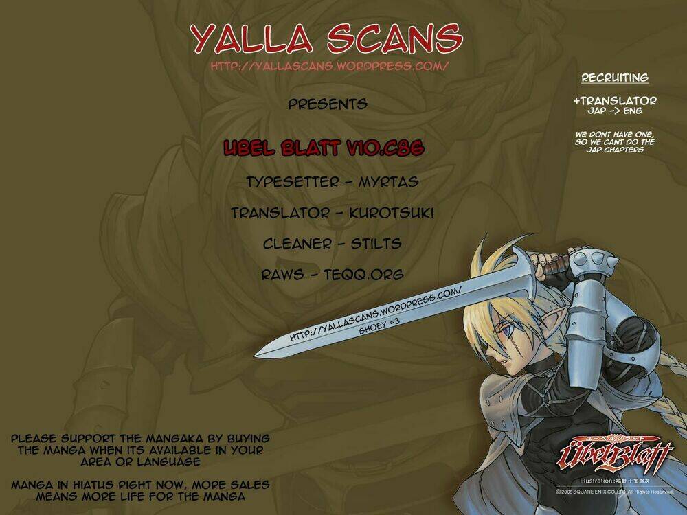 Ubel Blatt: Chapter 87