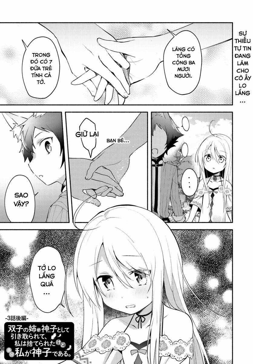Futago No Ane Ga Miko Toshite Hikitorarete, Watashi Wa Suterareta Kedo Tabun Watashi Ga Miko De Aru: Chapter 3.1
