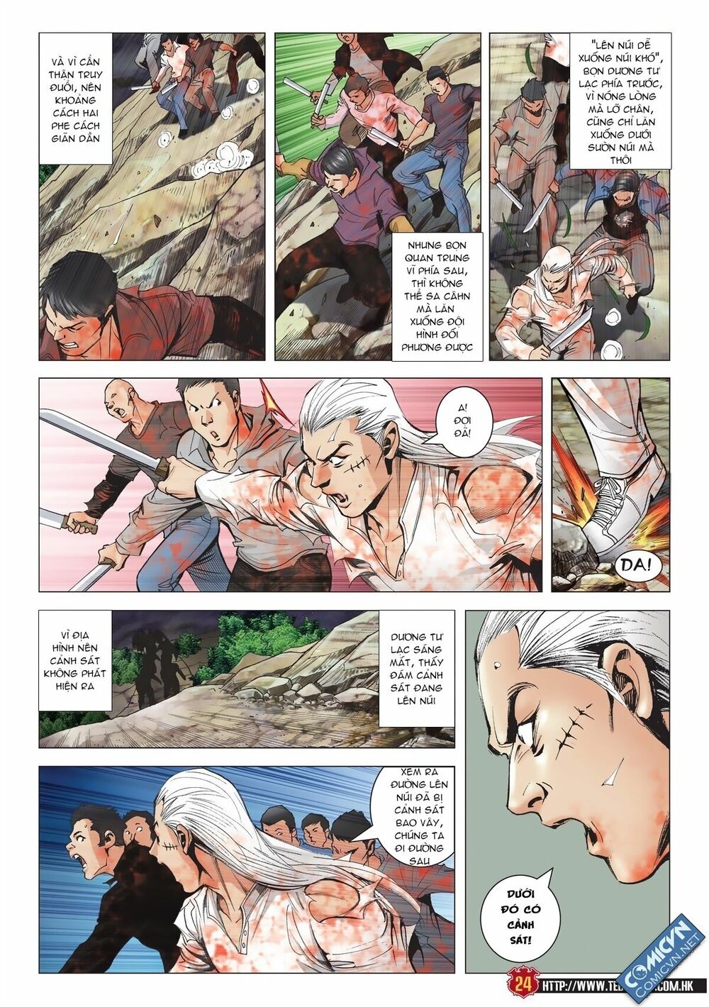 Người Trong Giang Hồ: Chapter 1986: Chạy