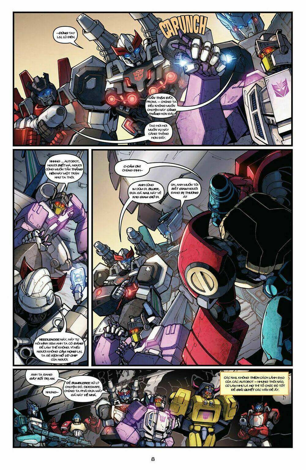 The Transformers: Robots In Disguise: Chapter 1
