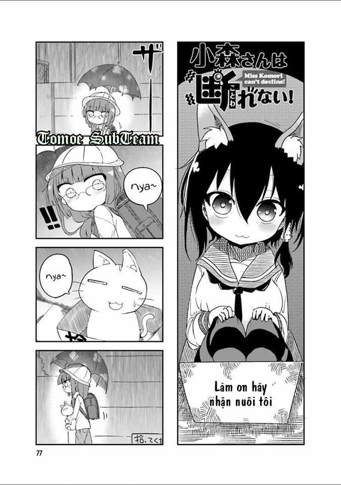 Komori-San Wa Kotowarenai: Chapter 40
