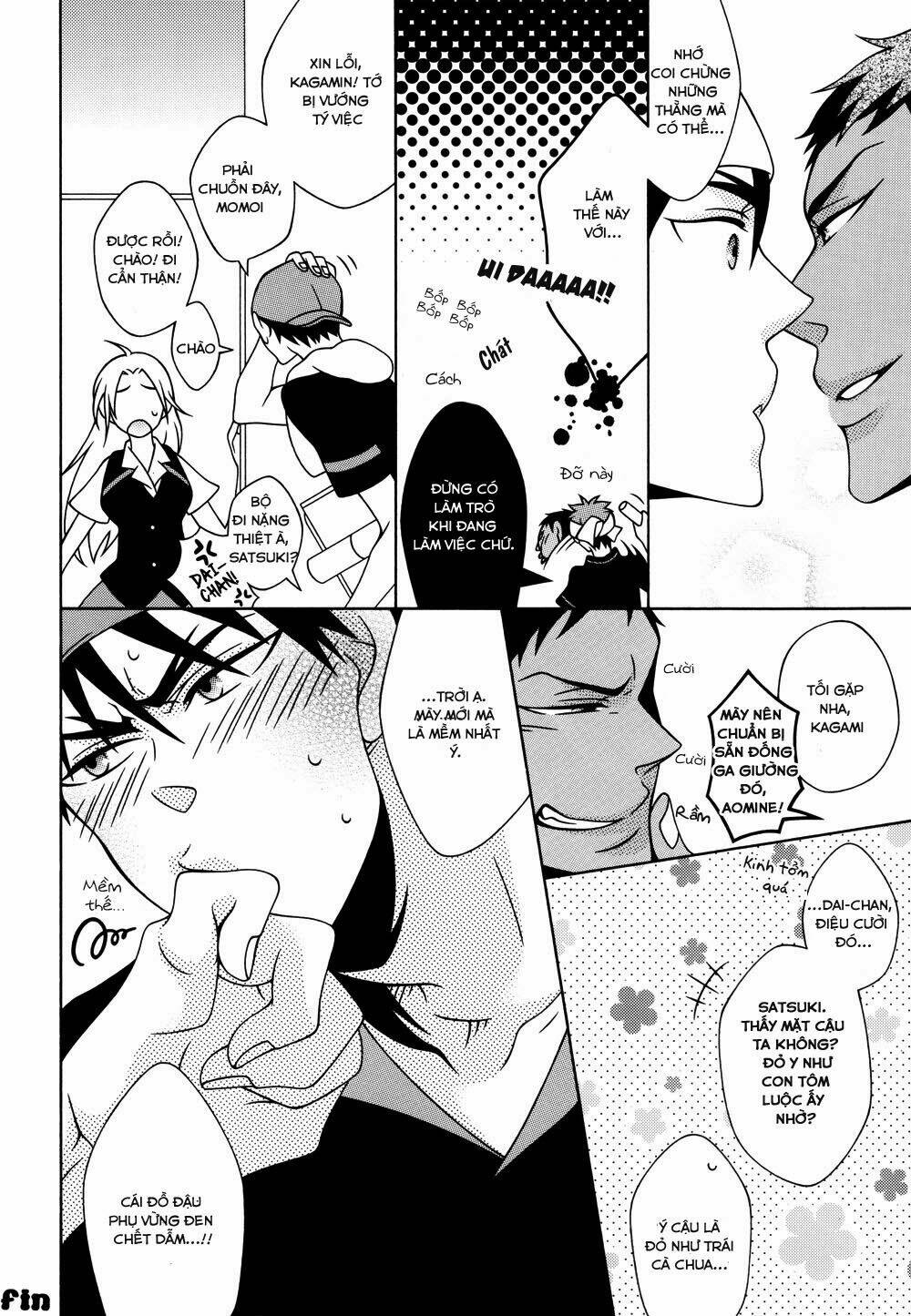 Knb Doujinshi - Ak Working Warning: Chapter 1