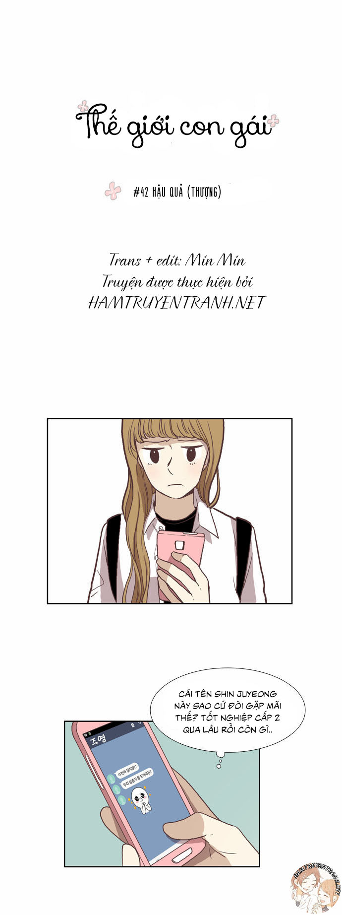 Thế Giới Con Gái: Chapter 42