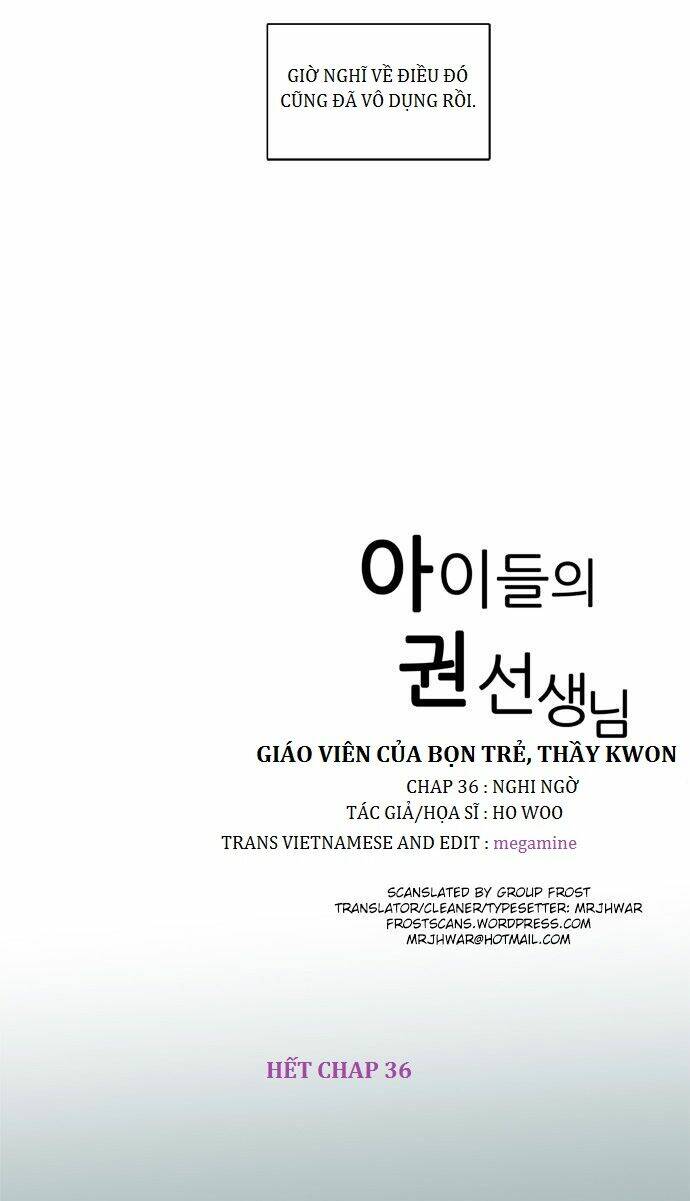 The Children's Teacher, Mr. Kwon: Chapter 36