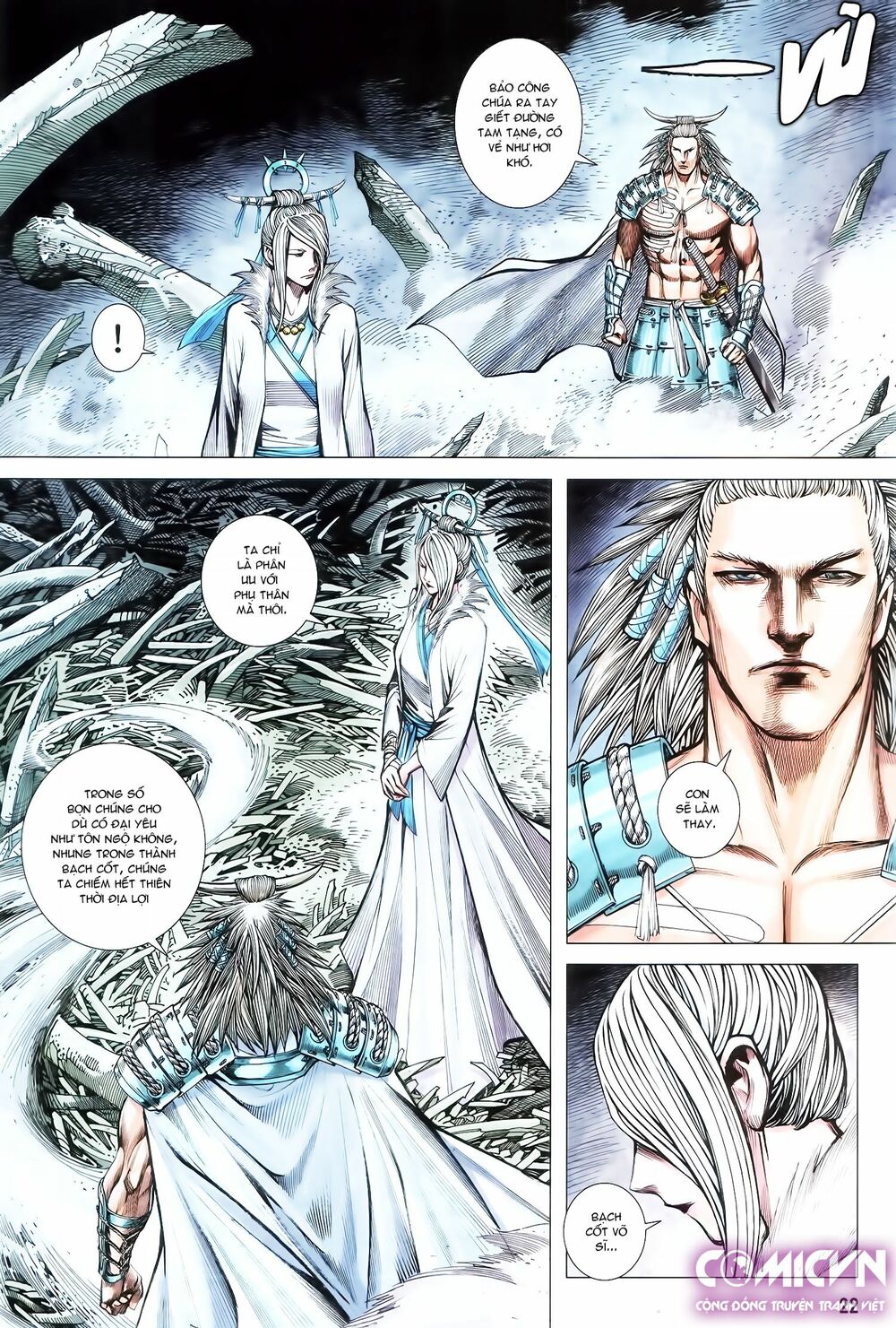 Tây Du: Chapter 117: Hoàng Tuyền Địa Hạ - Bạch Cốt Thành Tai