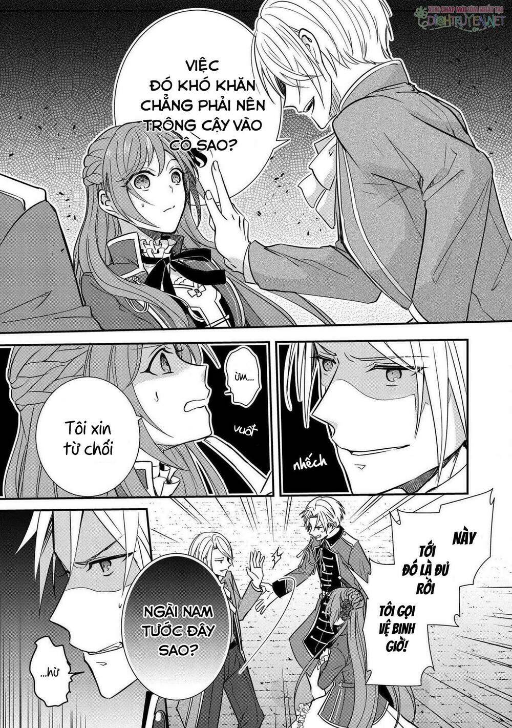 Đế Chế Hi Vọng Được Đính Hôn Với Nữ Quan: Chapter 4