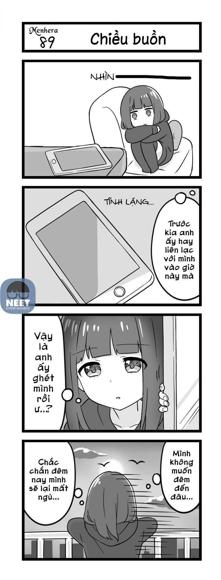 Menhera Shoujo Kurumi-Chan: Chapter 89