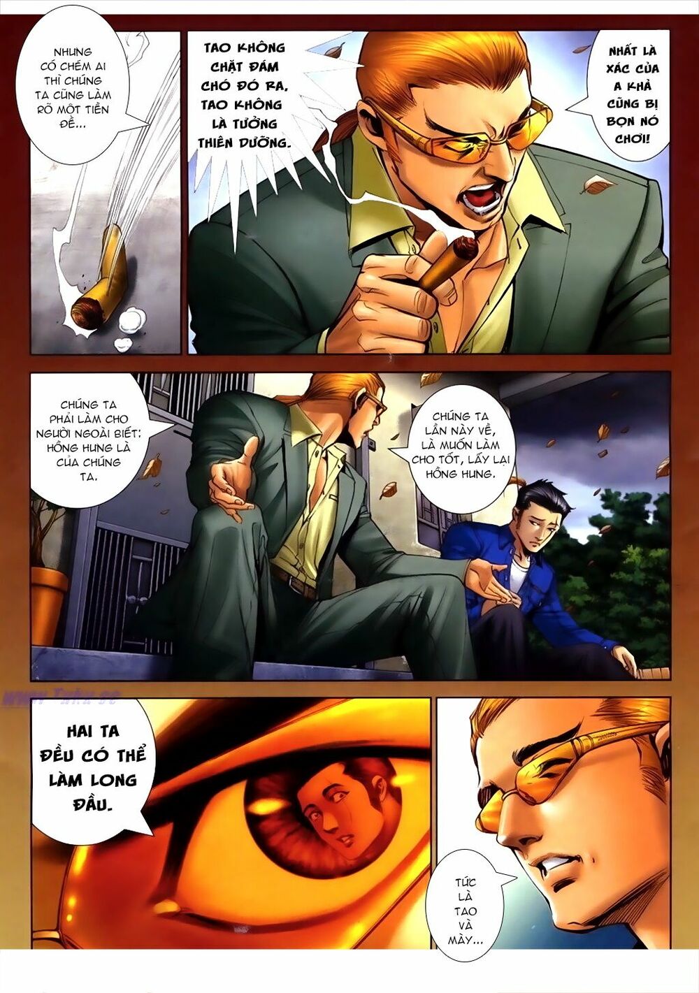 Người Trong Giang Hồ: Chapter 1043: Đường trước thê lương