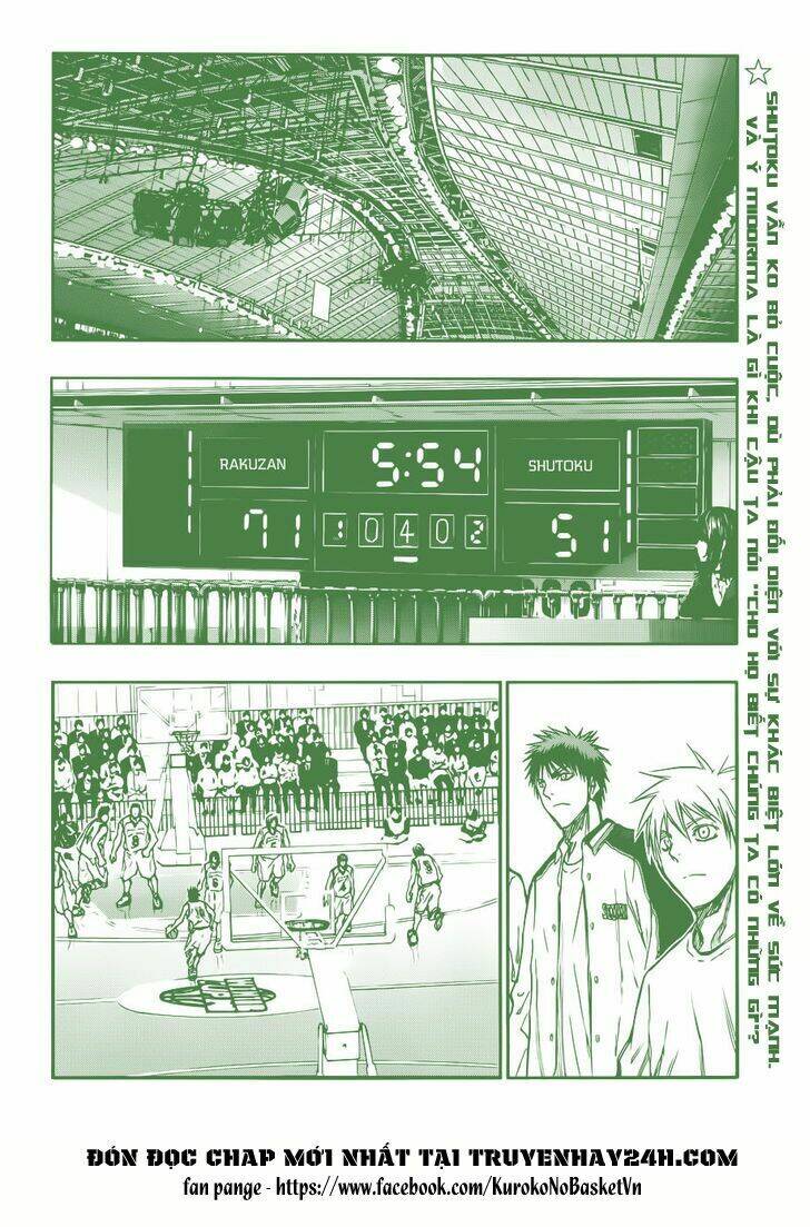 Vua Bóng Rổ Kuroko: Chapter 180
