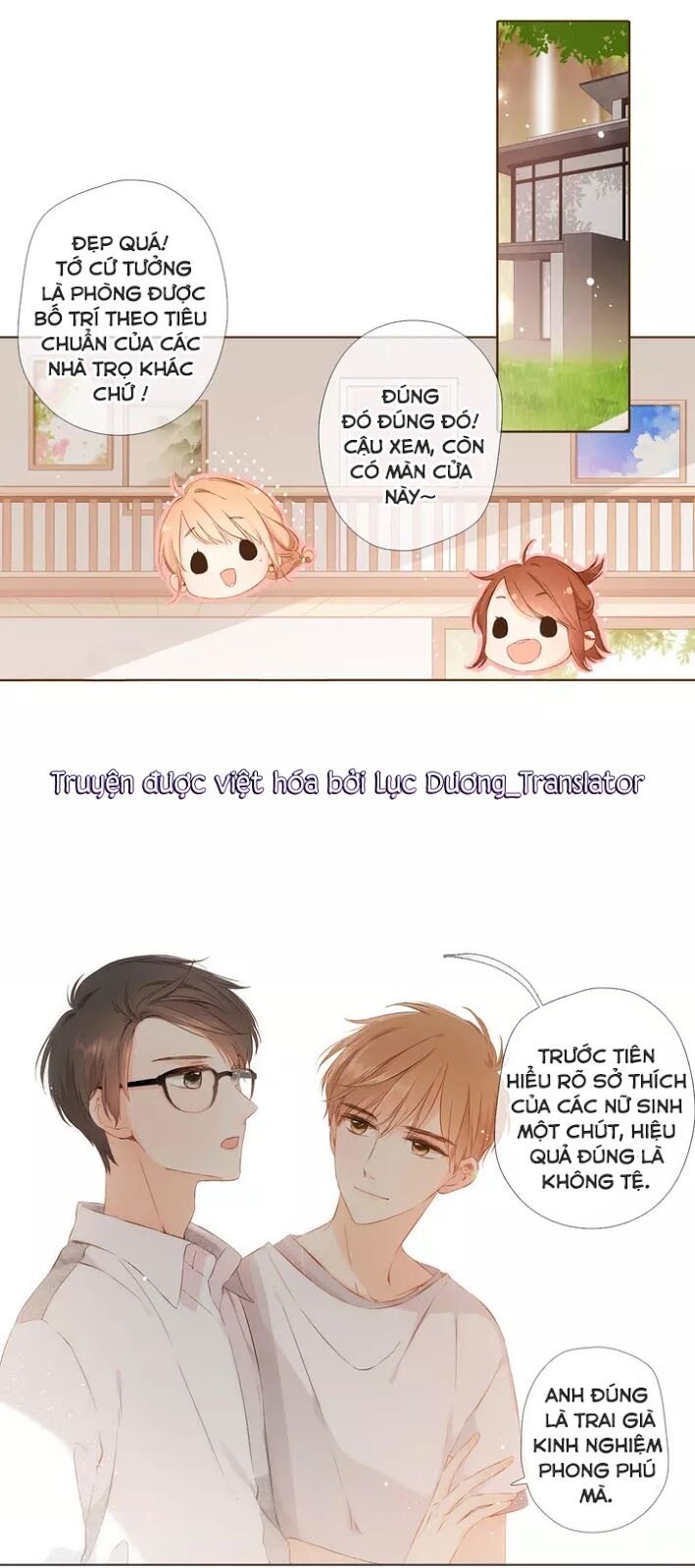 Tình yêu là màu hoa anh thảo: Chapter 35.3