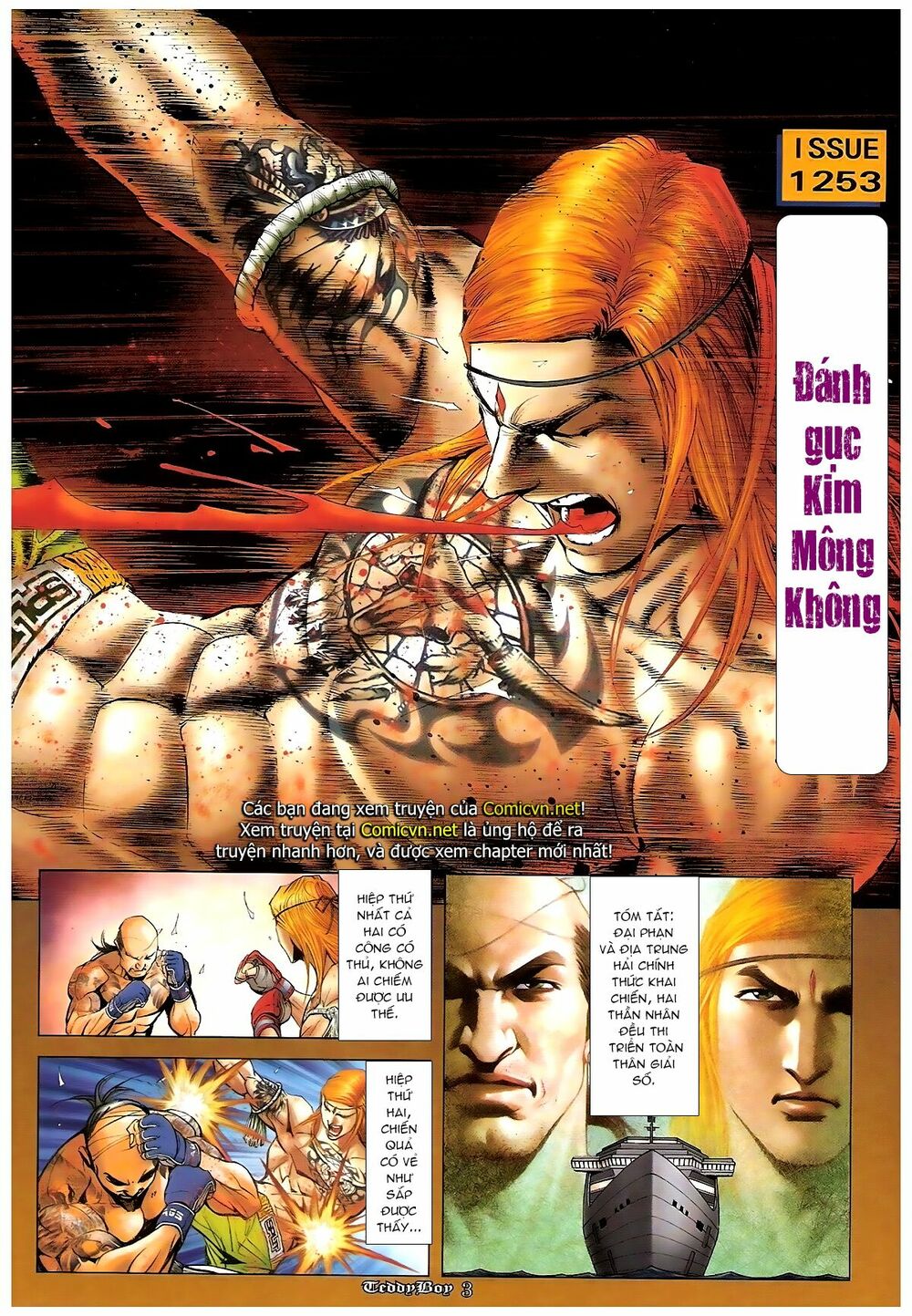 Người Trong Giang Hồ: Chapter 1253: Đánh gục Kim Mông Không