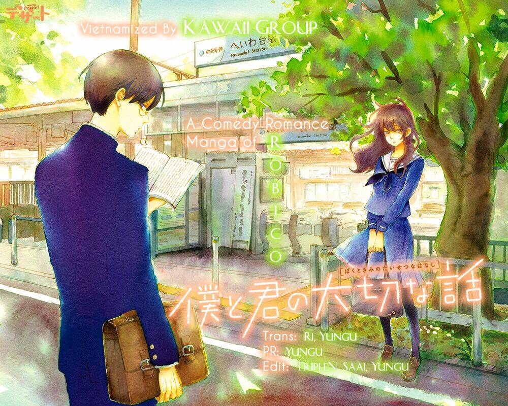 Boku To Kimi No Taisetsu Na Hanashi: Chapter 21