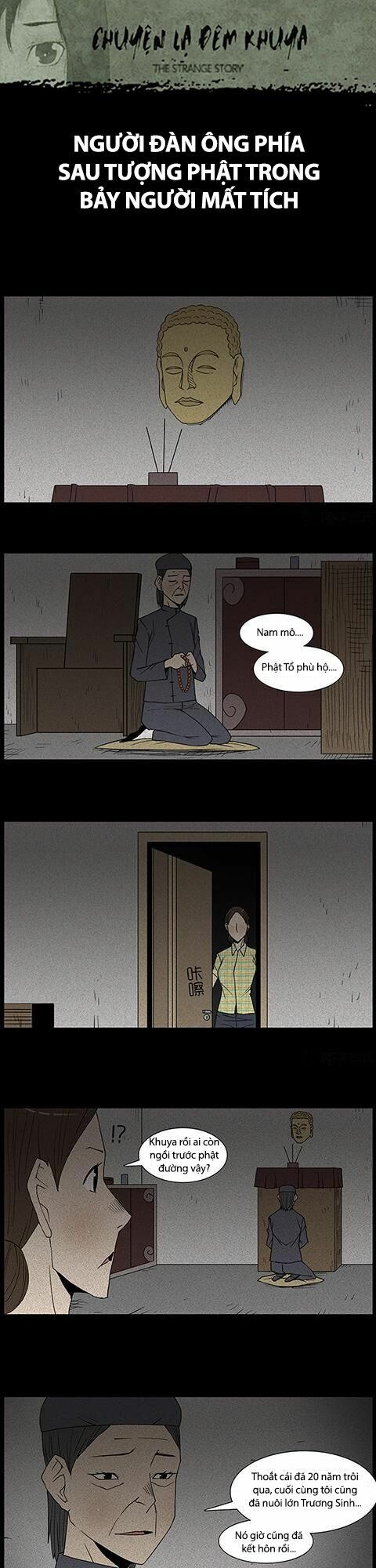 Kinh Dị Đêm Khuya: Chapter 90: - Người đàn ông phía sau tượng phật trong Bảy người mất tích (Thượng)
