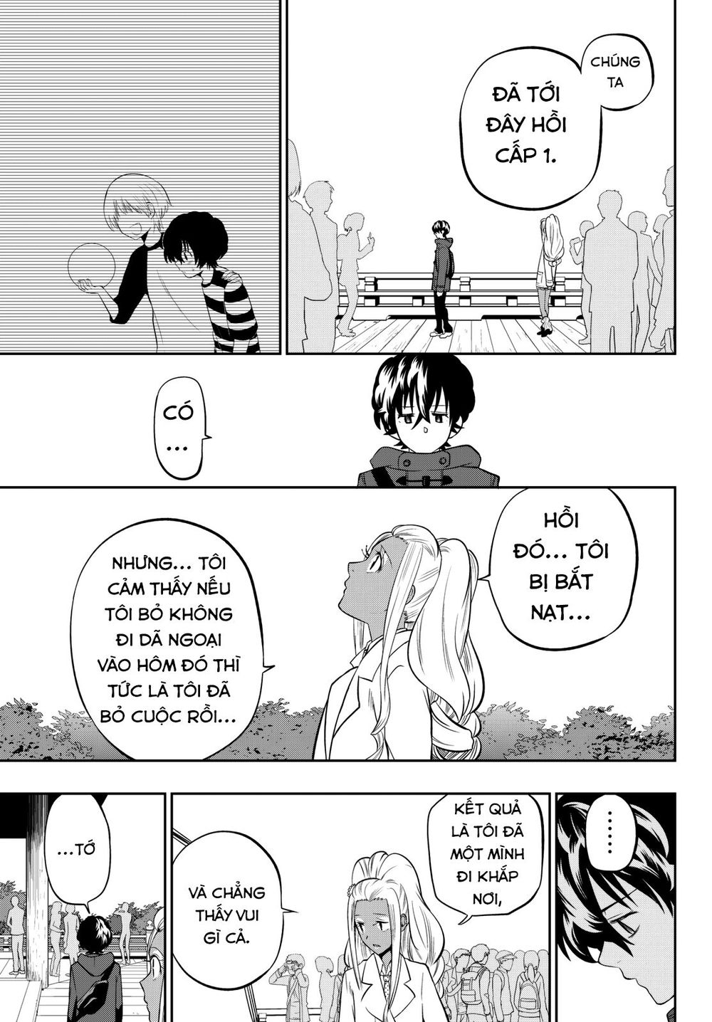 Hoshino, Me O Tsubutte: Chapter 62