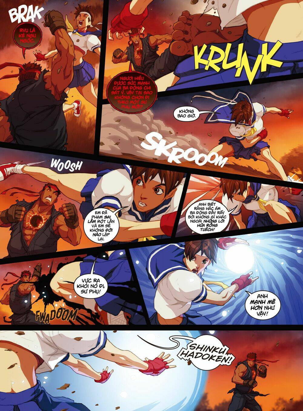 Street Fighter Unlimited: Chapter 1.1