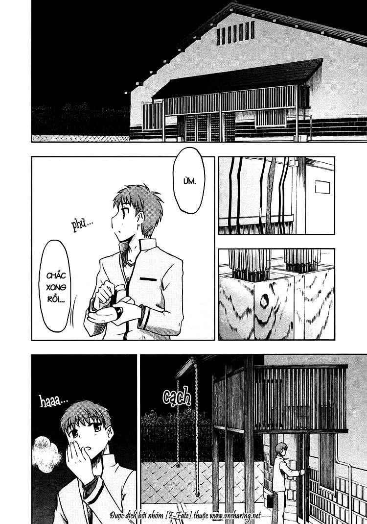 Fate Stay Night: Chapter 1