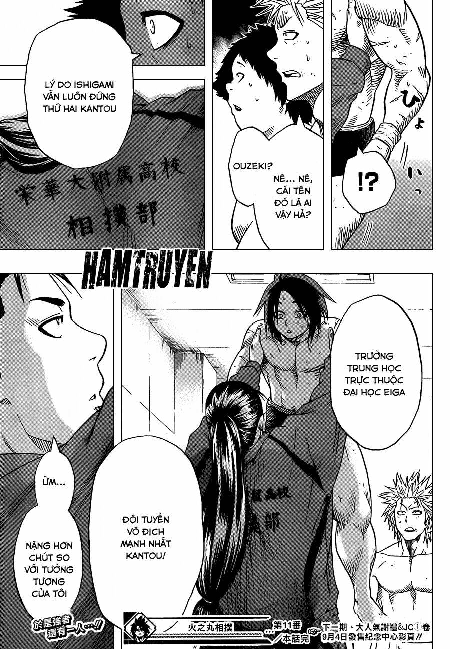 Hinomaru Zumou: Chapter 11