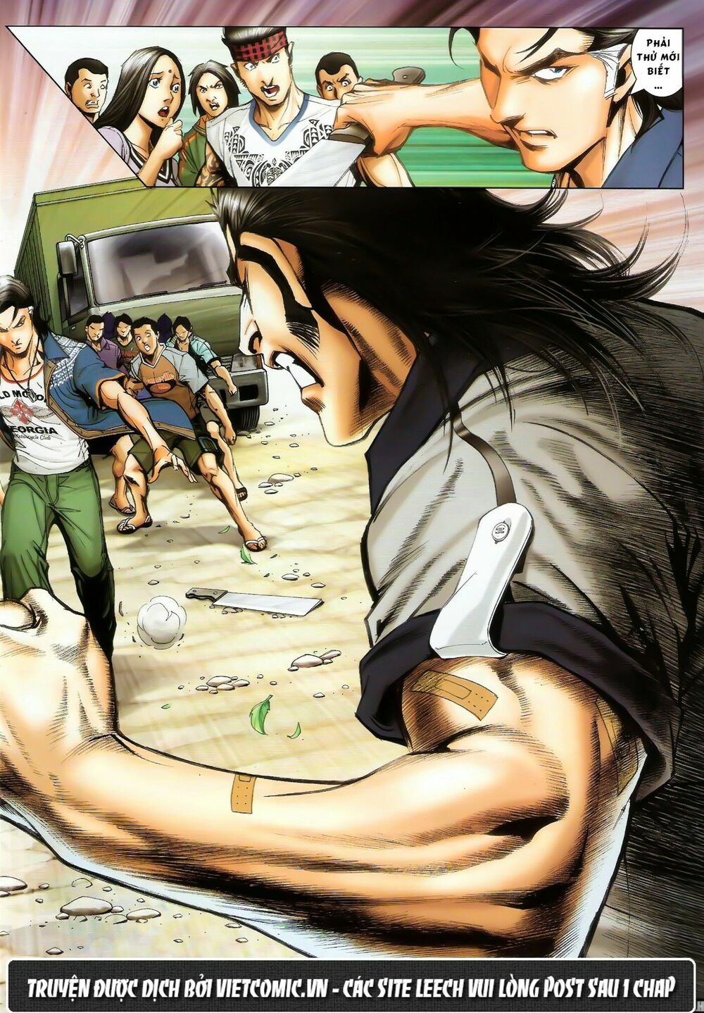 Người Trong Giang Hồ: Chapter 1428: Mãnh Thái vs Hắc Cổ