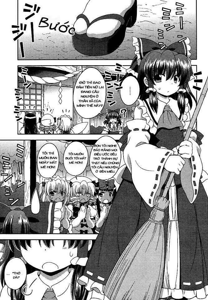 Touhou Sangetsusei: Oriental Sacred Place: Chapter 3