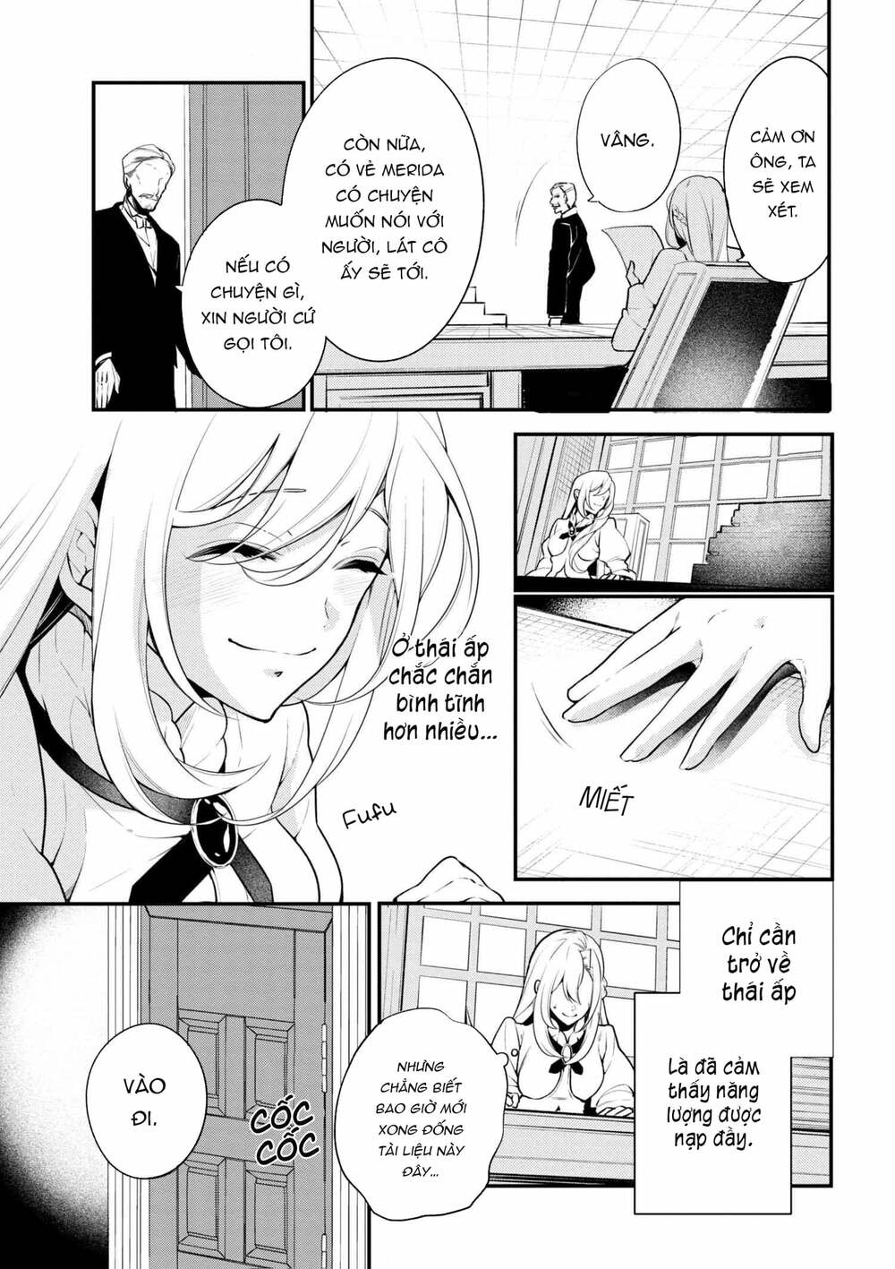 Koushaku Reijou No Tashinami: Chapter 39.1