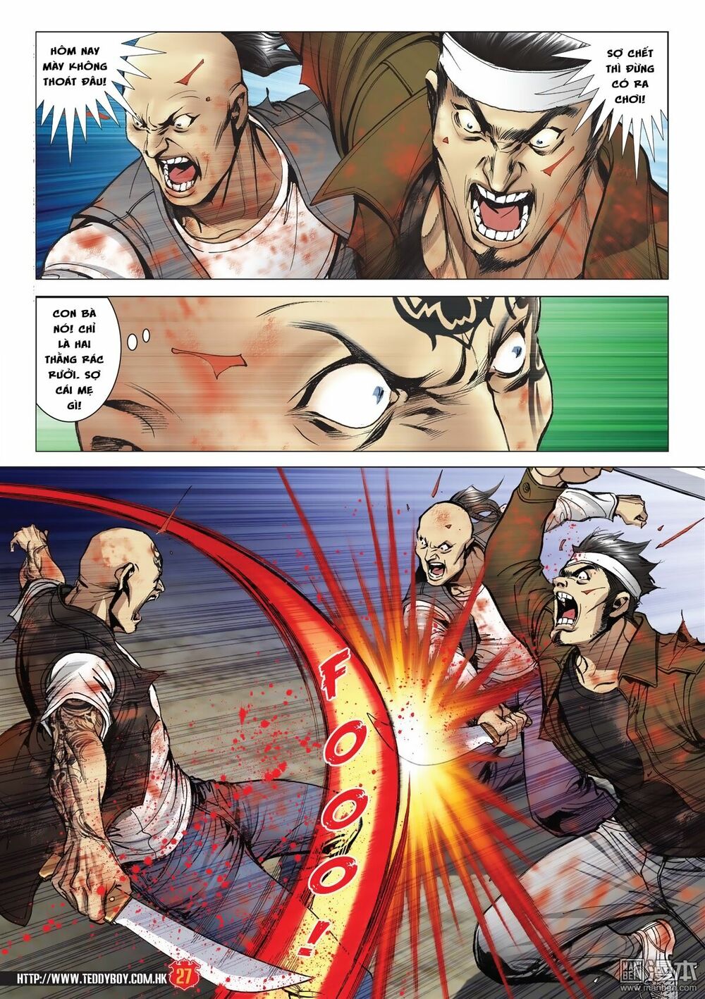 Người Trong Giang Hồ: Chapter 2035: Đại Phi mày chết chắc