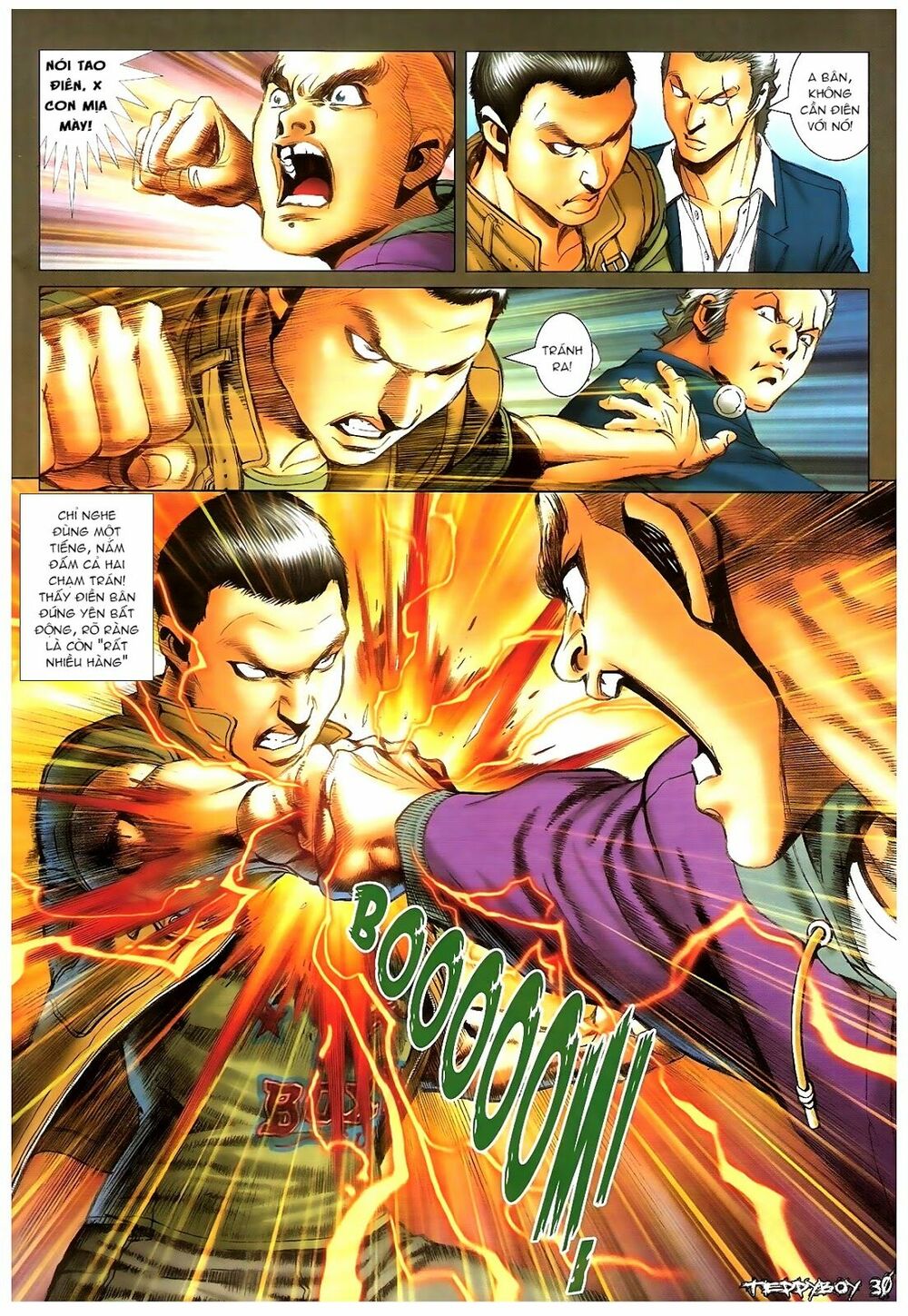 Người Trong Giang Hồ: Chapter 1379: Điền Bân vs Trụ Ca