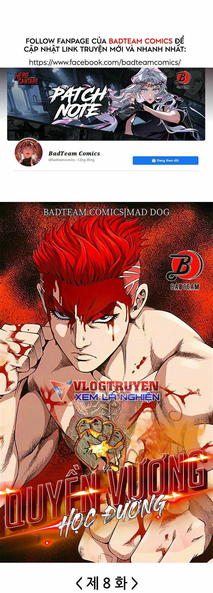 Quyền Vương Học Đường: Chapter 8
