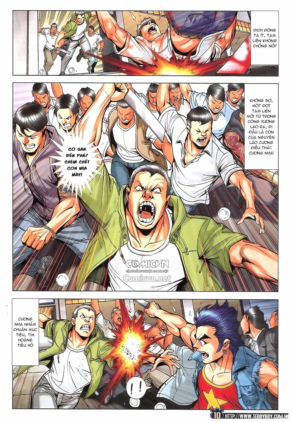 Người Trong Giang Hồ: Chapter 1816: Ngũ Hổ chiến Tam Liên