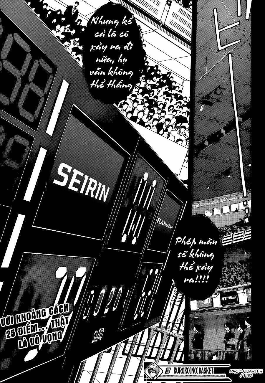 Vua Bóng Rổ Kuroko: Chapter 245